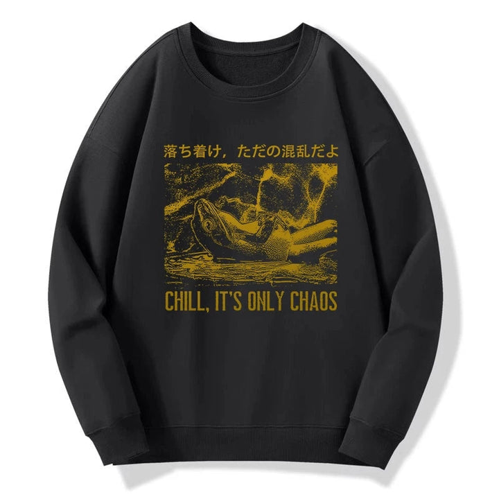 Cool Frog Japanese Sweatshirt