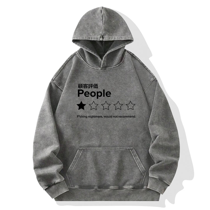 Evaluation People Washed Hoodie