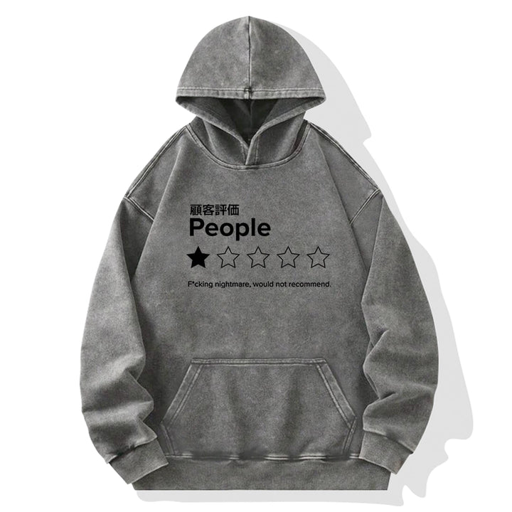 Evaluation People Washed Hoodie