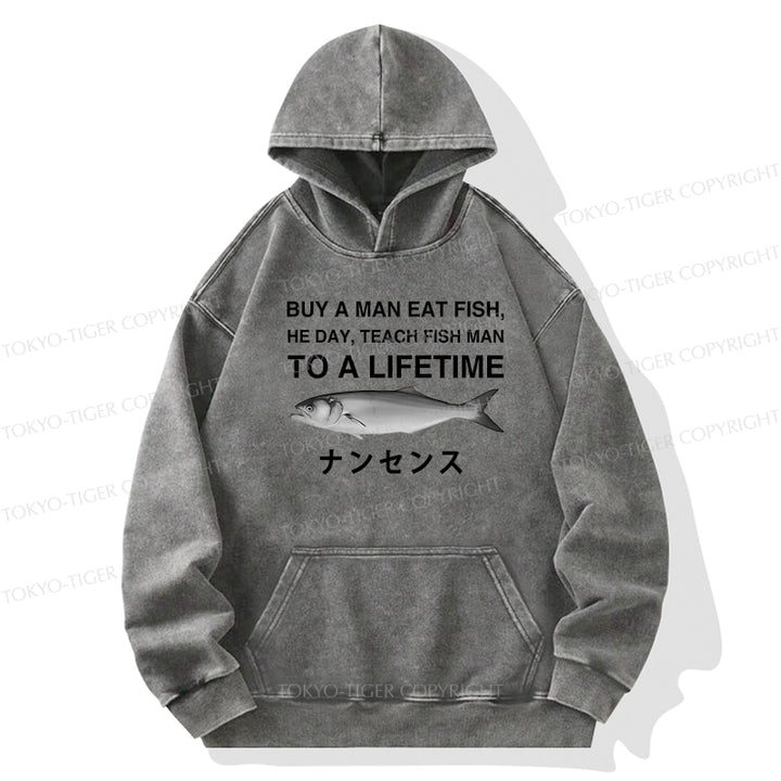 Funny To A Lifetime Washed Hoodie