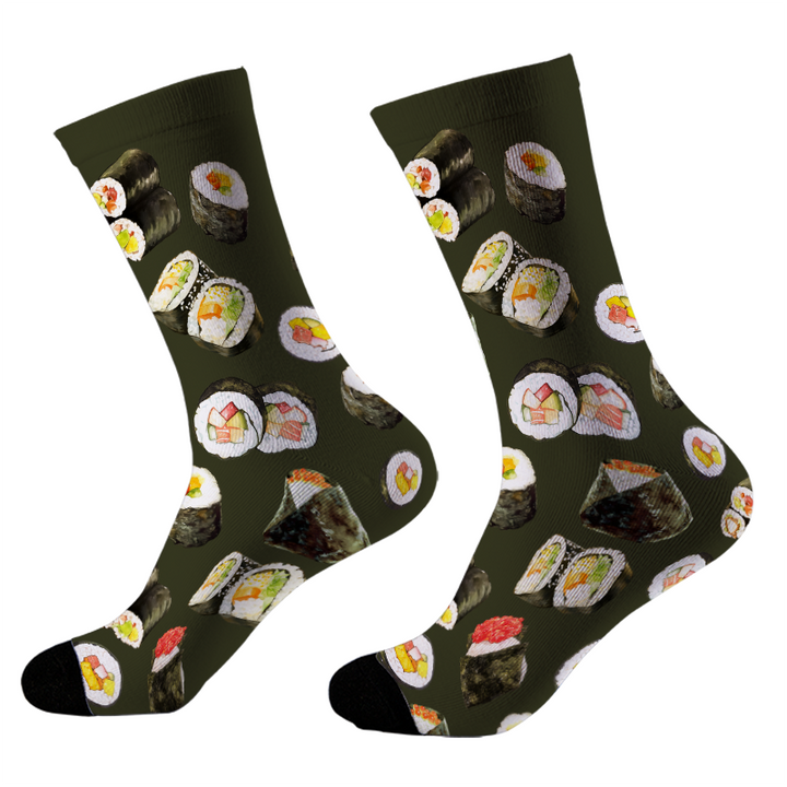 Sushi Print Socks