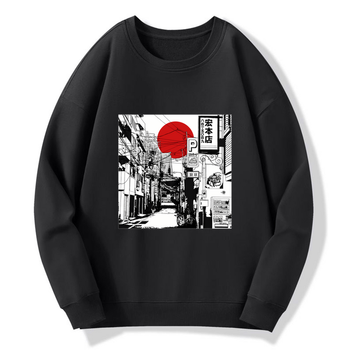 Sunrise On The Street Sweatshirt