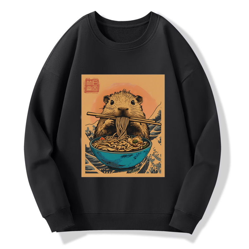 Opossum Eats Ramen Sweatshirt