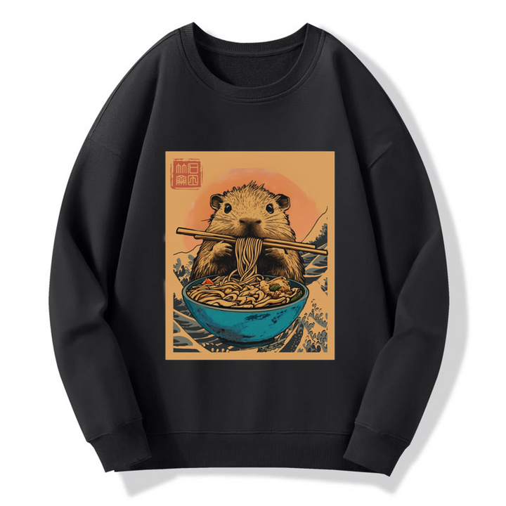 Opossum Eats Ramen Sweatshirt