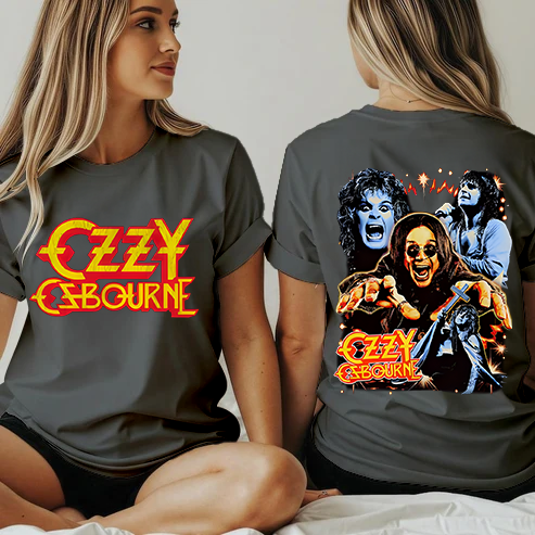 Ozzy Osbourne Unisex Cotton Crew Neck T-shirt