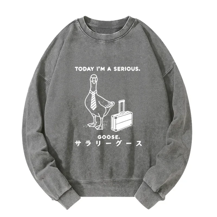 Hard Working Goose Washed Sweatshirt