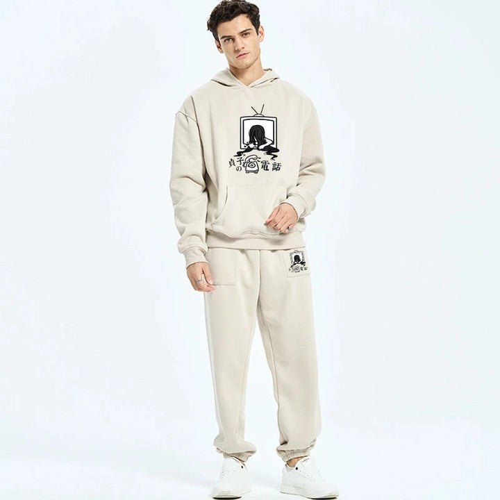 The Ring Sadako Fleece Lined Hoodie Set
