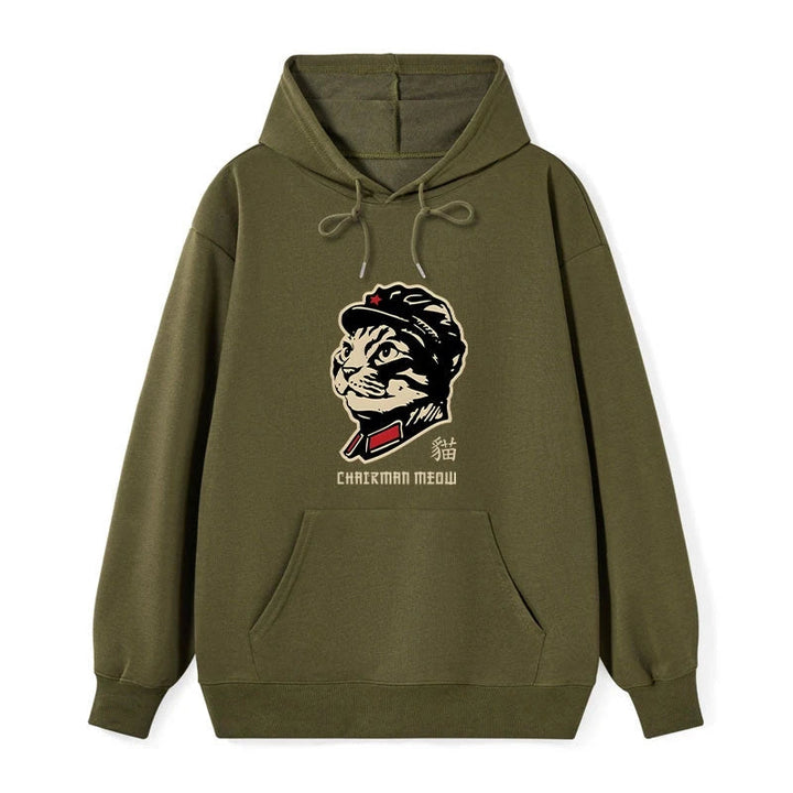 Chinese Spirit Cat Classic Hoodie