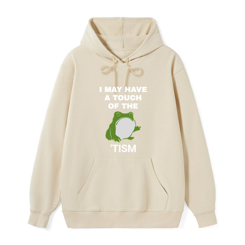 Funny Frog Flipping The Bird Classic Hoodie