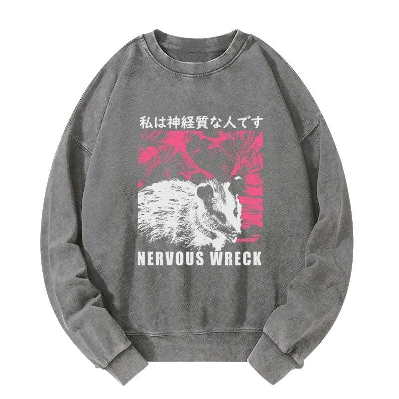 Nervous Wreck Washed Sweatshirt