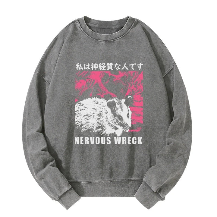 Nervous Wreck Washed Sweatshirt