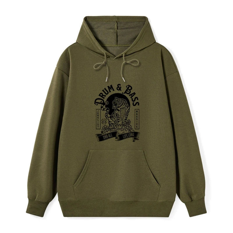 Drum & Bass Tiger Classic Hoodie