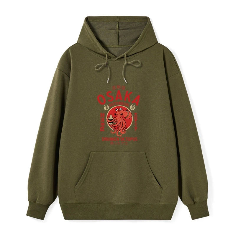 Drunken Octopus Japan Classic Hoodie