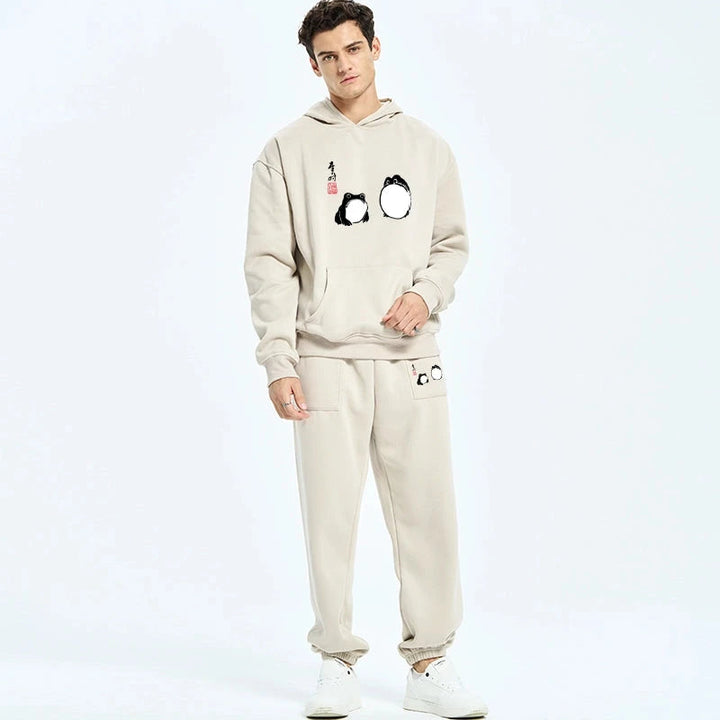 Matsumoto Hoji Frogs Japan Fleece Lined Hoodie Set