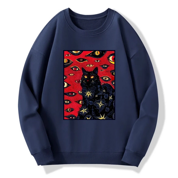 Mysterious Cat Sweatshirt