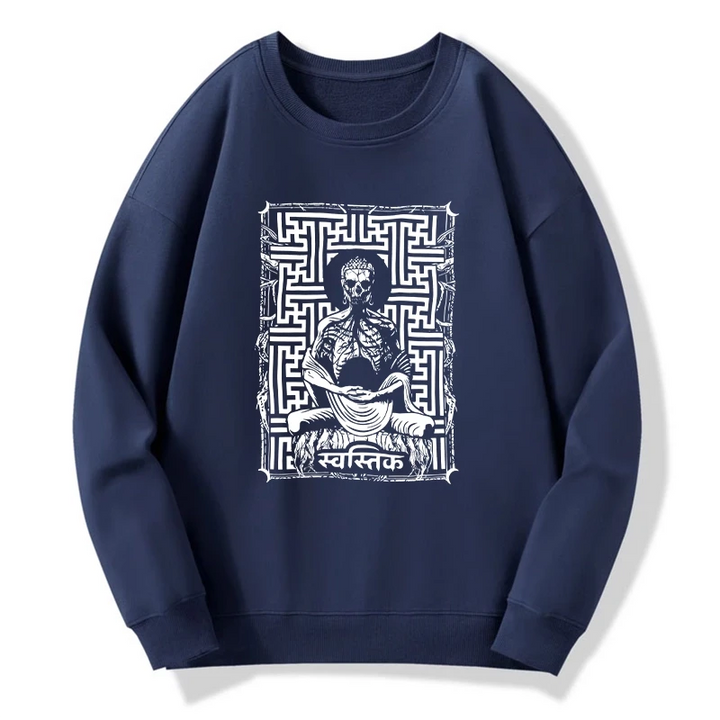 Sayagata Buddha Graphic Sweatshirt
