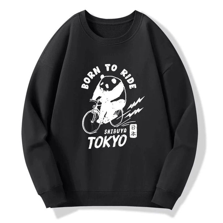 Pandas Ride Bicycles Sweatshirt
