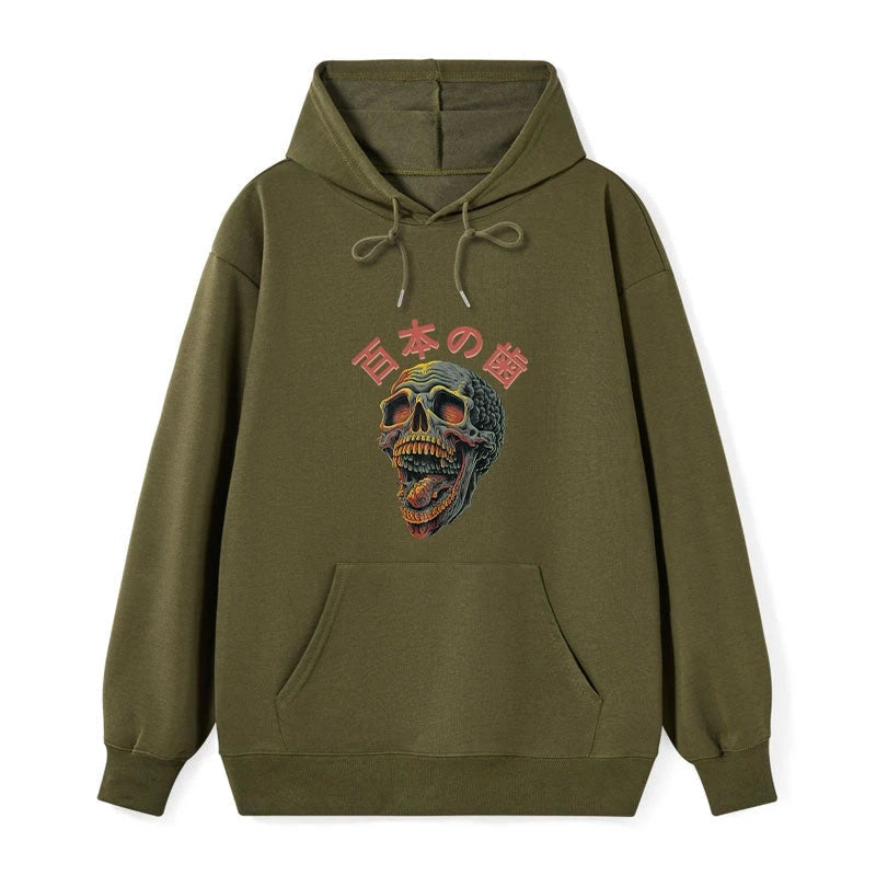 Terrifying And Disgusting Skull Classic Hoodie