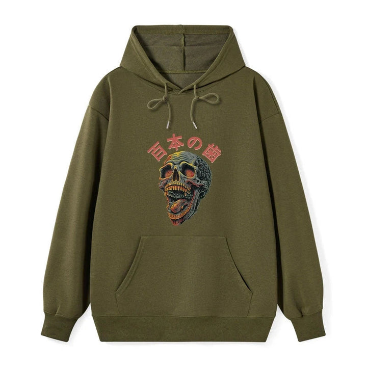 Terrifying And Disgusting Skull Classic Hoodie