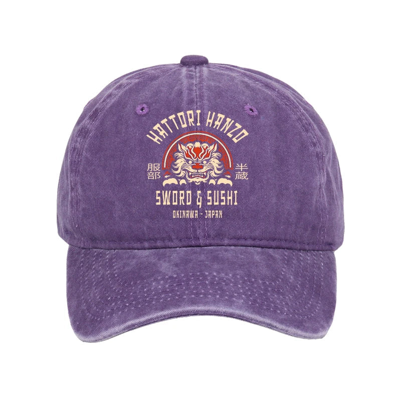 Hattori Hanzo Sword Washed Cap