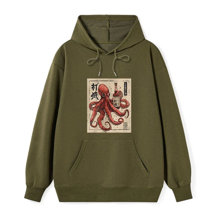 Osaka Sak¨¦ Octopus Classic Hoodie