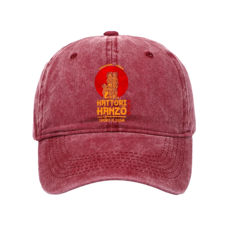 Hattori Hanzo Katana Washed Cap