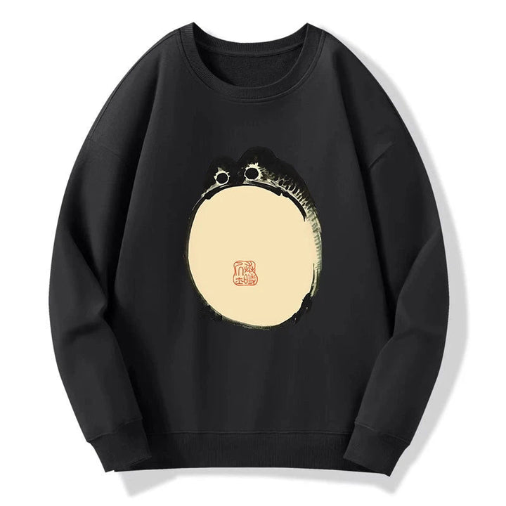 Grumpy Frog Japanese Sweatshirt
