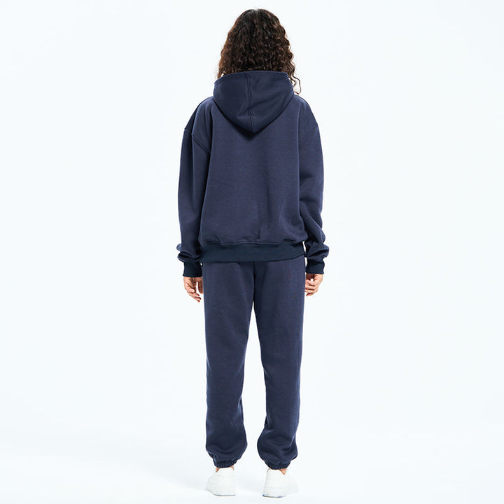 Skeleton Ready To Go Surfing Fleece Lined Hoodie Set