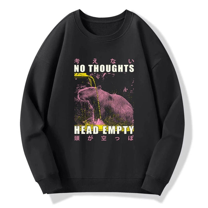 No Thoughts Head Empty Sweatshirt