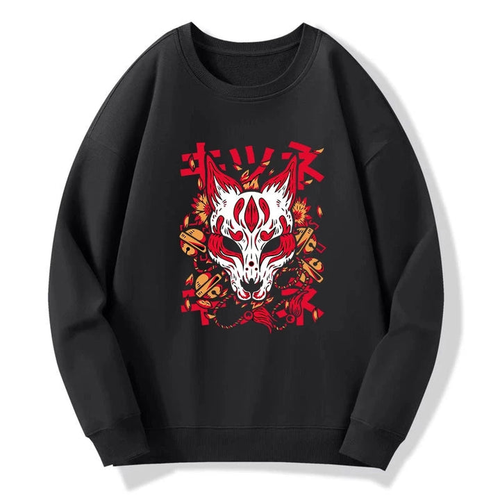 Japanese Kitsune Mask Sweatshirt