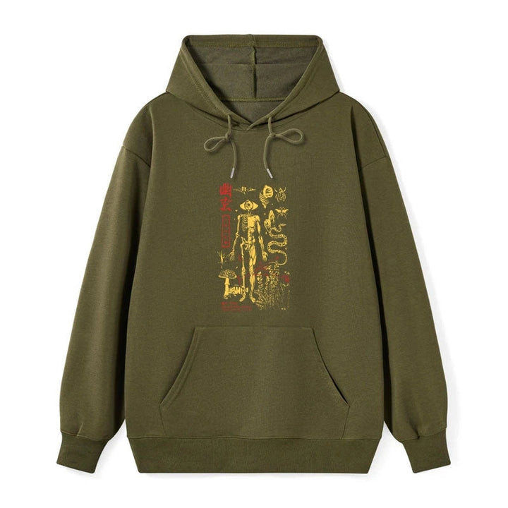 Spooky Ghost Japanese Classic Hoodie