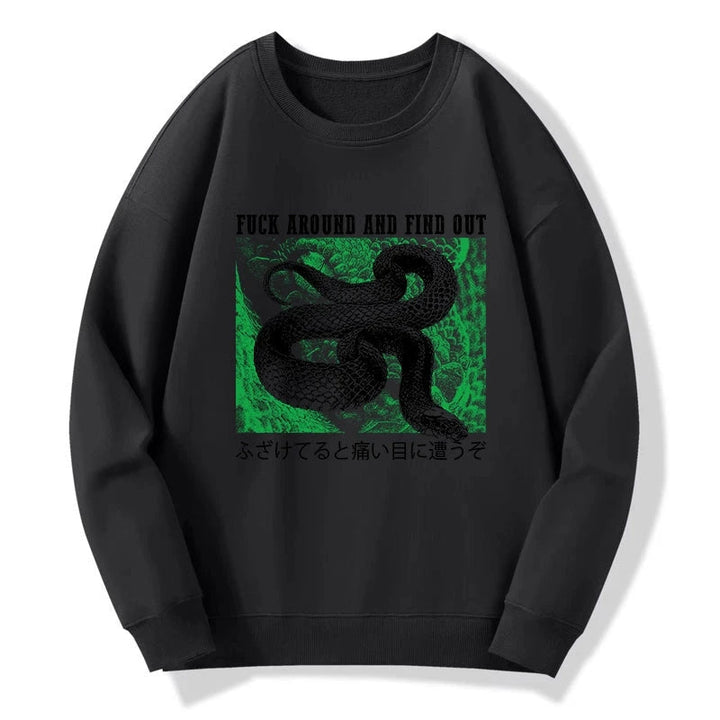 Cold And Heartless Snake Sweatshirt