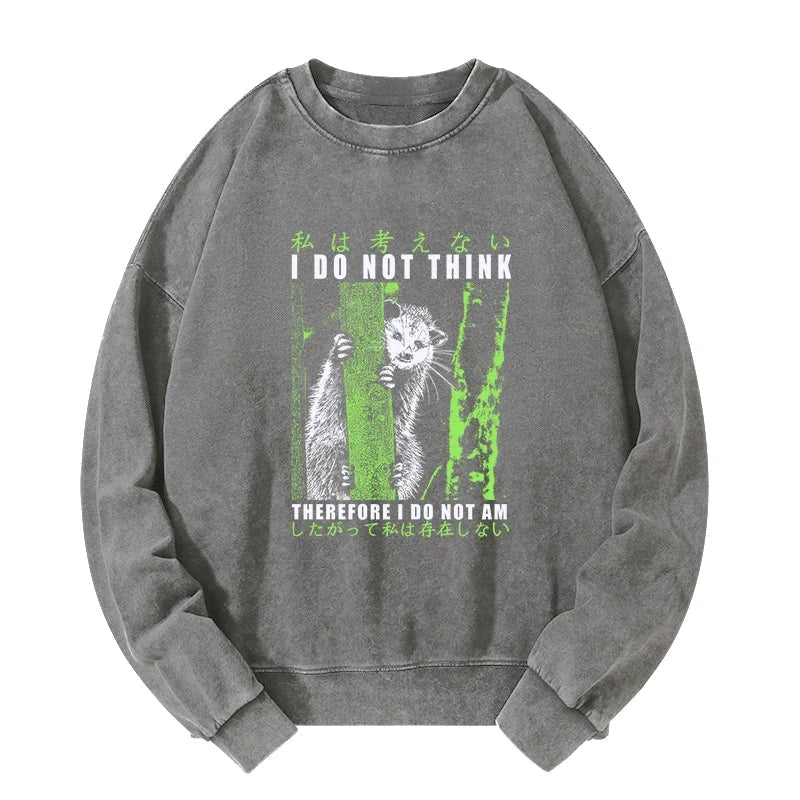 Stupid Possum Japan Washed Sweatshirt