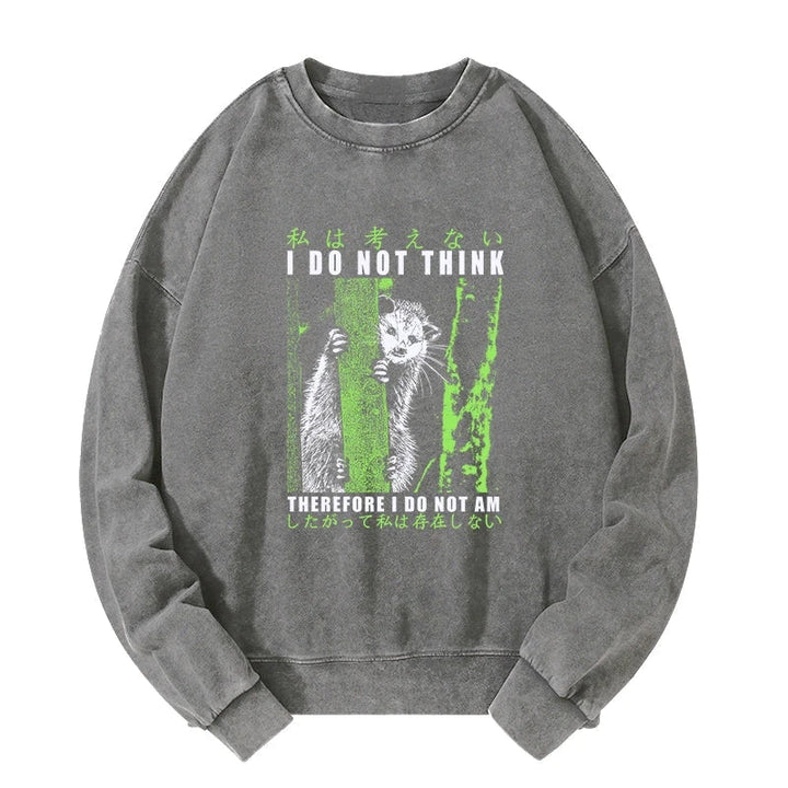 Stupid Possum Japan Washed Sweatshirt