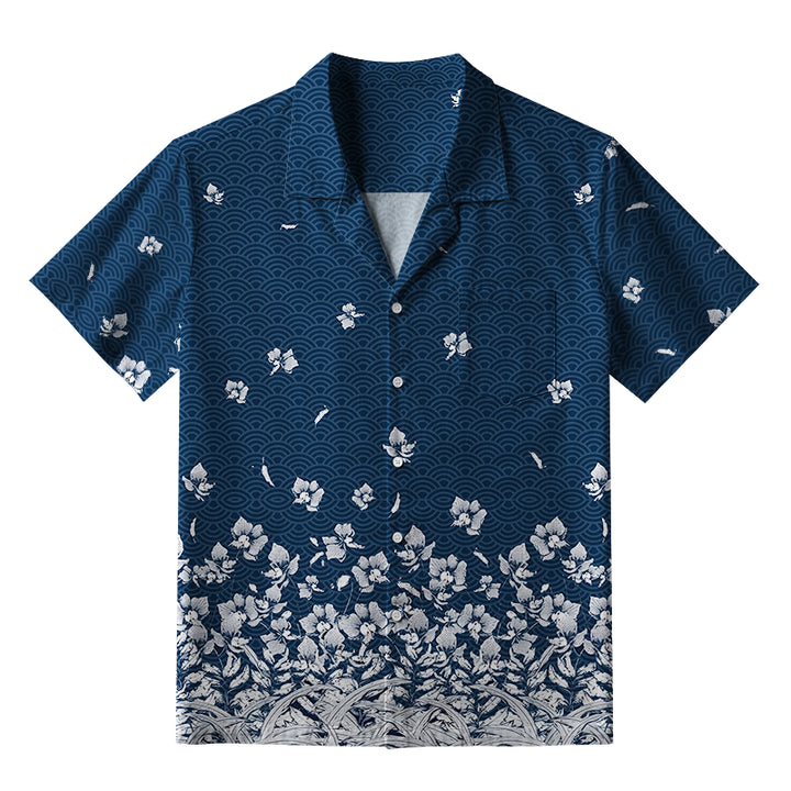 Falling Petals Aloha Hawaiian Shirt