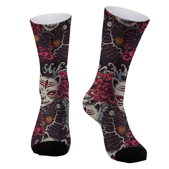 Fox Mask Socks