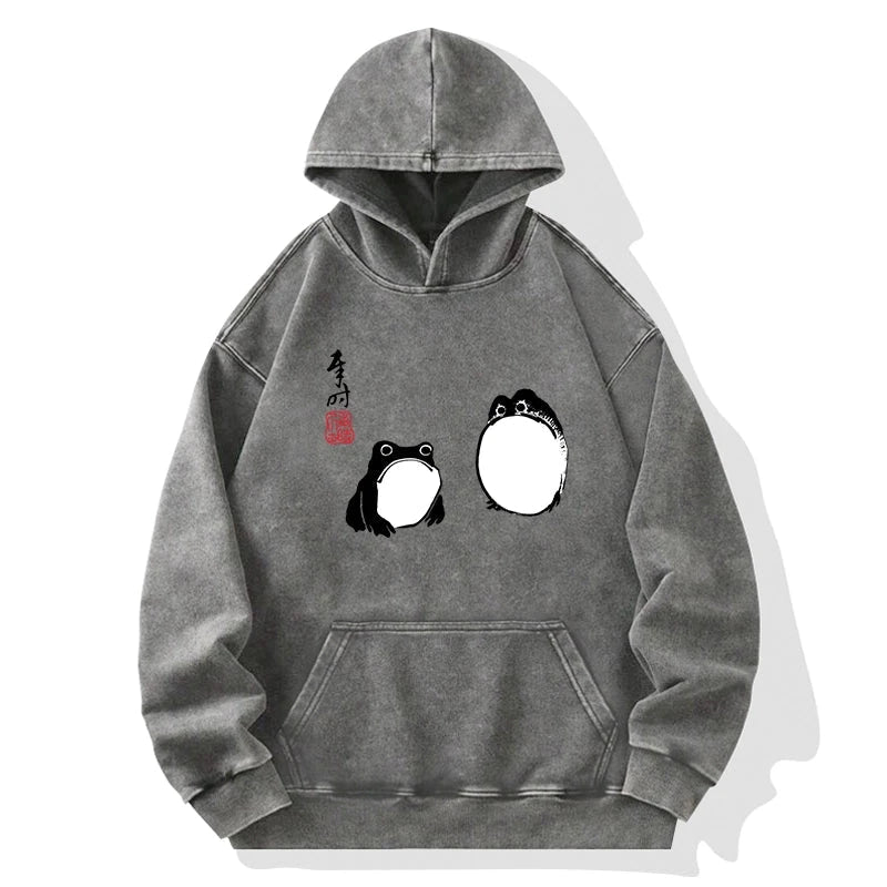 Matsumoto Hoji Frogs Japan Washed Hoodie