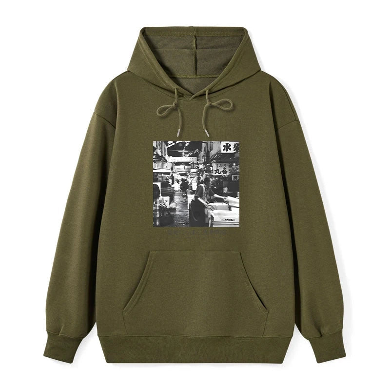 Tsukiji Fish Market Photo Classic Hoodie