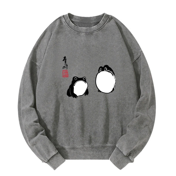 Matsumoto Hoji Frogs Japan Washed Sweatshirt