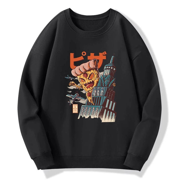 Great Pizza Kaiju Japanese Sweatshirt