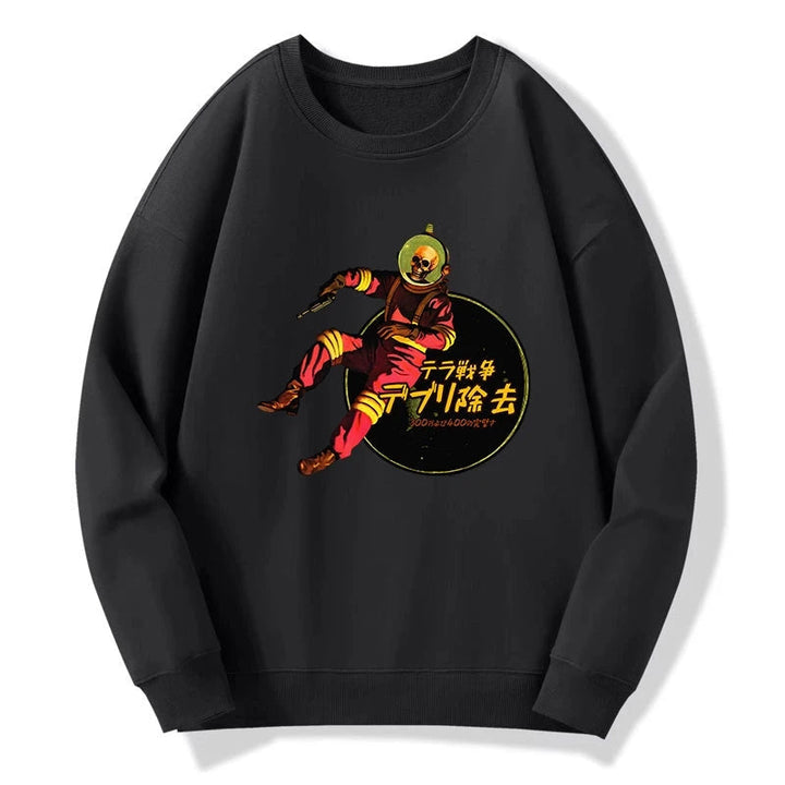 Skeleton Astronaut Sweatshirt