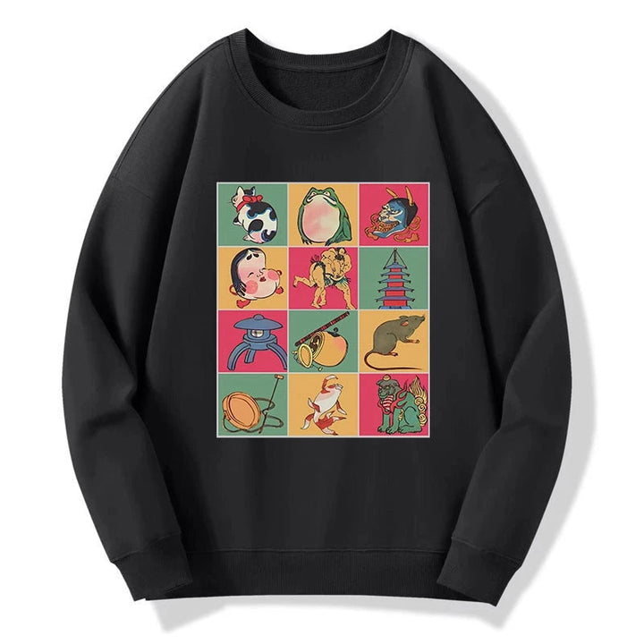 Japanese Characteristic Goods Sweatshirt