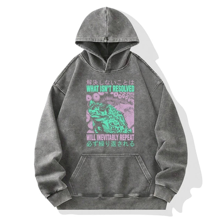 What Ist Resolved Forg Washed Hoodie