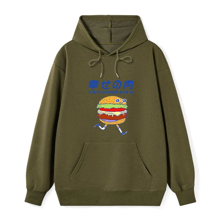 Tokyo Burger Run Japanese Classic Hoodie