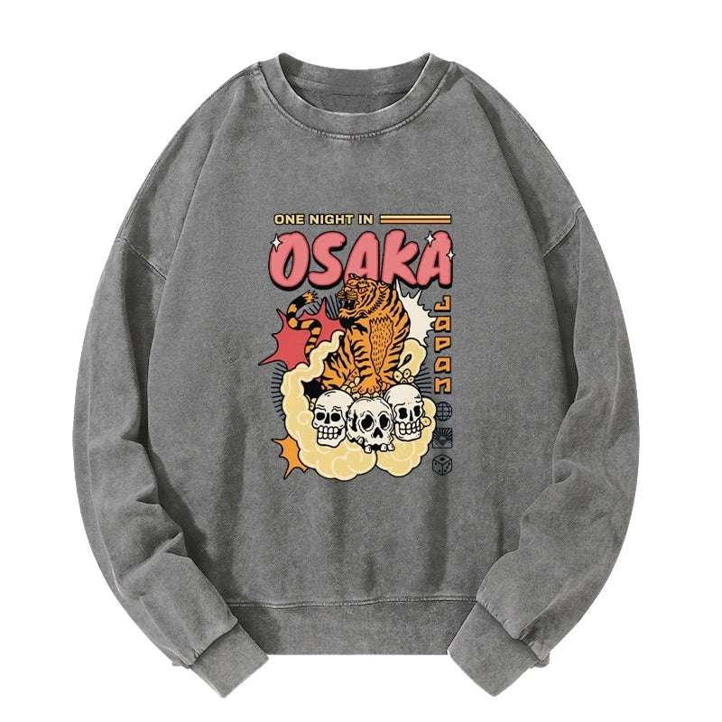Osaka Tiger Washed Sweatshirt