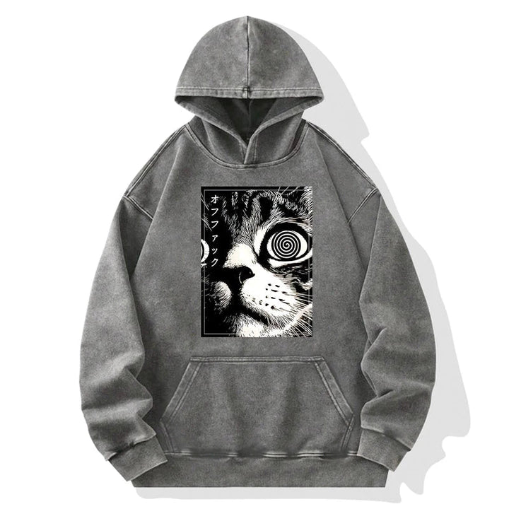 Scary Cat Japan Washed Hoodie