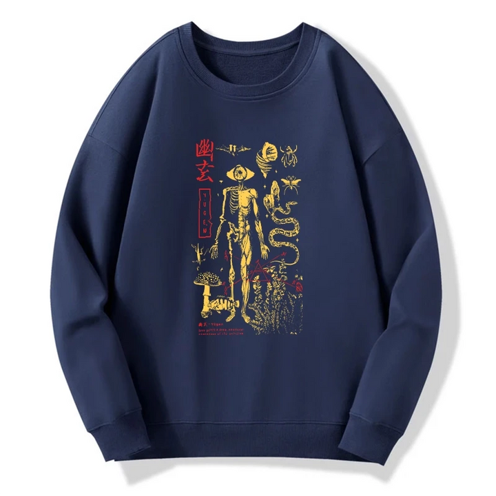 Spooky Ghost Japanese Sweatshirt