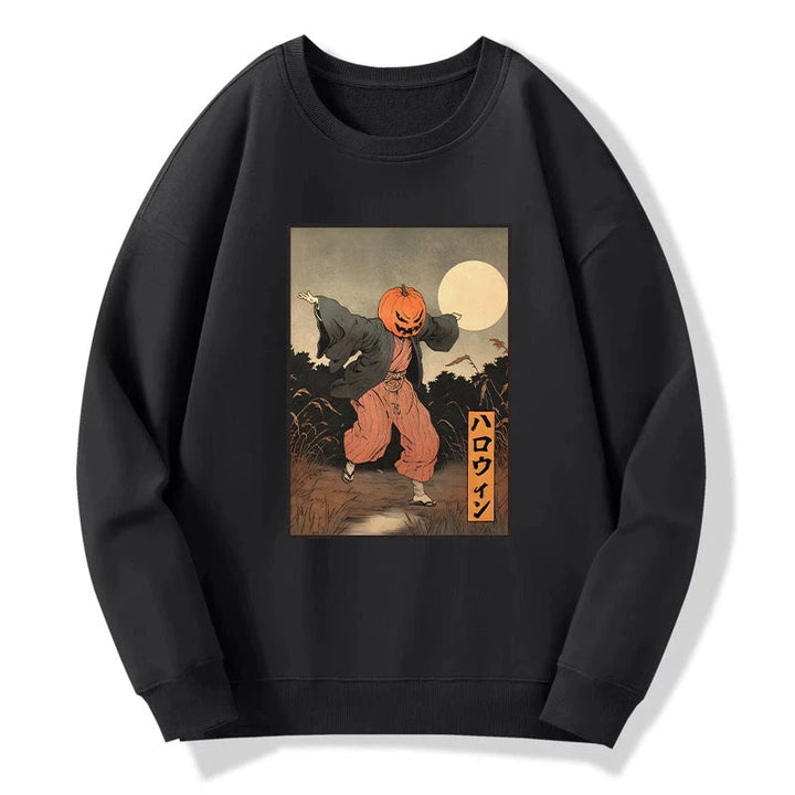 Japanese Pumpkin Monster Sweatshirt