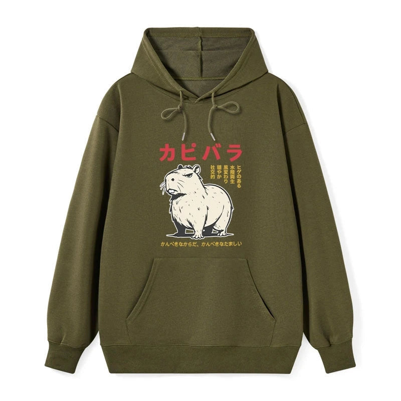 Angry Capybara Japan Classic Hoodie