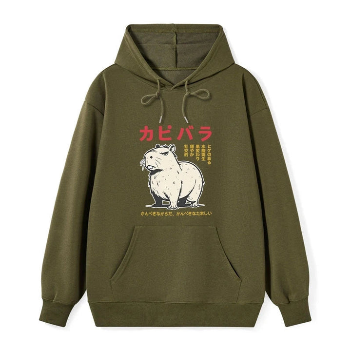 Angry Capybara Japan Classic Hoodie